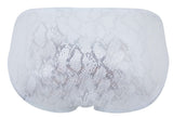 Clever Moda Men's Underwear 2062 Diamond Briefs Color Silver