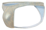 Clever Moda Men's Underwear 2063 Diamond Thongs Color Gold