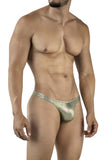 Clever Moda Men's Underwear 2063 Diamond Thongs Color Gold