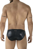 Clever Moda Men's swimwear 2065 Gorgona Swim Briefs Color Black
