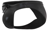 Clever Moda Men's swimwear 2065 Gorgona Swim Briefs Color Black