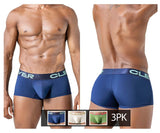Clever 229953 3PK Australian Latin Trunks Color Beige-Blue-Green