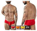 Clever Moda Men's Underwear 229959 3PK Australian Latin Trunks Color Multi-colored