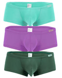 Clever Moda Men's Underwear 229961 3PK Australian Latin Trunks Color Multi-colored