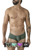 Clever 229961 3PK Australian Latin Trunks Color Multi-colored