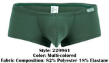 Clever 229961 3PK Australian Latin Trunks Color Multi-colored