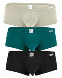Clever Moda Men's Underwear 229963 3PK Australian Latin Trunks Color Multi-colored