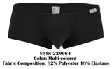 Clever 229964 3PK Australian Latin Trunks Color Multi-colored