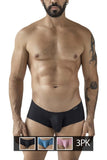 Clever 229965 3PK Australian Latin Trunks Color Multi-colored