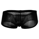 Clever Moda Men's Underwear 2373 Australian Latin Boxer Briefs Color Black
