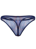 Clever 26037 Experience Bold Sensuality with the Clever 26037 Calipso Thongs in Blue Color Blue