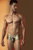 Clever 26042 Atlas Trunks - Bold and Sophisticated Gold Metallic Design Color Gold