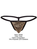 Clever 26046 Atlas G-String - Color Gold: Bold Sophistication