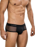 Clever 26059 Tanatos Briefs in Bold Black Color Black