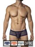 Clever 26067 3PK Australian Latin Trunks Color Multi-colored
