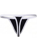 Clever Moda 26162 Men's Underwear Boreas Thongs Color Black
