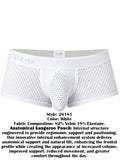 Clever Moda 26181 Men's Underwear Ulises Trunks Color White