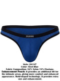 Clever Moda 26187 Men's Underwear Ulises Ergonomic Briefs Color Steel Blue
