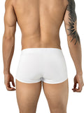 Clever 26207 Men's Underwear Mompox Trunks Sleek Ergonomic Fit Color White