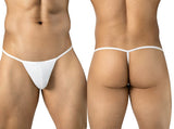 Clever 26217 Men's Underwear Filandia Thongs Color White