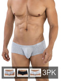 Clever 26227 Men's Underwear 3-Pack Australian Latin Trunks Color Multi-colored