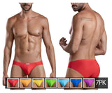Clever Moda Men's Underwear 519967 7PK Pride Briefs Color Multi-colored