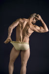 Clever 519968 3PK Australian Latin Briefs Color Beige-Blue-Green