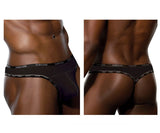 Doreanse Men's Underwear 1216-BLK Naked Thong Color Black