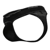 Doreanse Men's Underwear 1216-BLK Naked Thong Color Black
