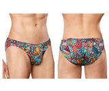 Doreanse Men's Underwear 1217-PRN Groovy Bikini Color Printed