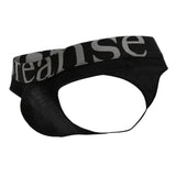 Doreanse Men's Underwear 1250-BLK Wide-band Thong Color Black
