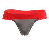 Doreanse Men's Underwear 1258-SMK Warrior Thong Color Smoke-Red