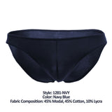 Doreanse Men's Underwear 1281-NVY Hang-loose Bikini Brief Color Navy Blue