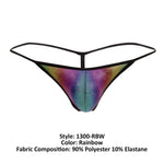 Doreanse 1300-RBW Disco Thongs Color Rainbow