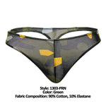 Doreanse 1303-PRN Camosaic Thong Color Green