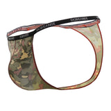 Doreanse Men's Underwear 1312-PRN Camouflage Thong Color Printed