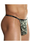 Doreanse Men's Underwear 1312-PRN Camouflage Thong Color Printed