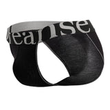 Doreanse Men's Underwear 1313-BLK Ribbed Micromodal Bikini Color Black