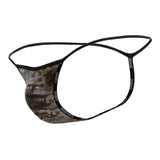 Doreanse Men's Underwear 1326-CAM Flashy G-String Color Camotech