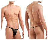 Doreanse Men's Underwear 1326-PAN Flashy G-String Color Black Panther