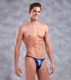 Doreanse Men's Underwear 1326-RBL Flashy G-String Color Royal Blue