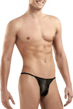 Doreanse Men's Underwear 1326-SBK Flashy G-String Color Space Black