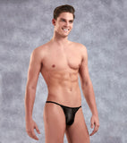 Doreanse Men's Underwear 1326-SBK Flashy G-String Color Space Black