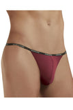 Doreanse Men's Underwear 1330-BRD Ribbed Modal T-thong Color Bordeaux