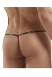 Doreanse Men's Underwear 1330-BRD Ribbed Modal T-thong Color Bordeaux