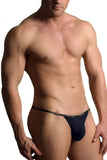 Doreanse Men's Underwear 1330-NVY Ribbed Modal T-thong Color Navy