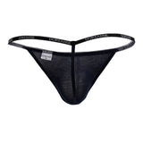 Doreanse Men's Underwear 1330-NVY Ribbed Modal T-thong Color Navy