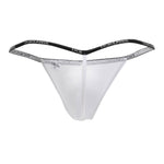 Doreanse 1330-WHT Ribbed Modal T-thong Color White