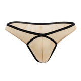 Doreanse Men's Underwear 1332-TAN Loop Thong Color Tan