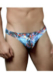 Doreanse Men's Underwear 1341-PRN Deep Sea Thong Color Printed